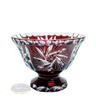 Ruby crystal fruit bowl 16 cm Mill Olive