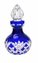 Cobalt crystal perfume decanter 175 ml Pineapple