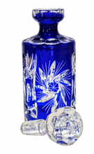 Cobalt crystal decanter for Vodka Mill Olive 500 ml