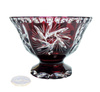 Ruby crystal fruit bowl 16 cm Mill Olive
