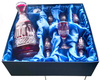 Set of Ruby Glasses with French Decanter 6+1