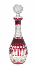 Ruby crystal wine decanter 700ml Mill Olive