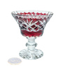 Ruby crystal platter 12 cm Pineapple