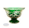 Emerald crystal bowl 20 Pineapple