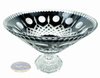 Black crystal legged bowl 35 cm Crate Olive