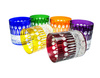 Vasos de cristal de colores para whisky 350 ml