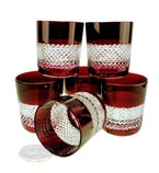 Vasos de cristal para whisky de 350 ml Caja