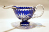 Blue gravy boat
