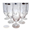 Crystal Beer Glasses 330 ml Frosted Leaf